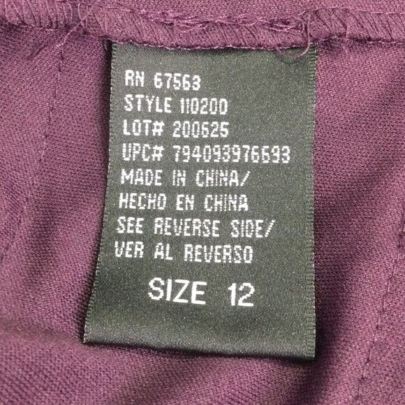 S.L. Fashions Women's Beaded Neck Tiered Feminine Flounce Holiday Party Dress 12 - Picture 8 of 12